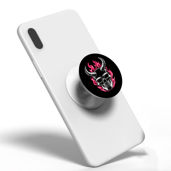Skull Fire Pop Grip